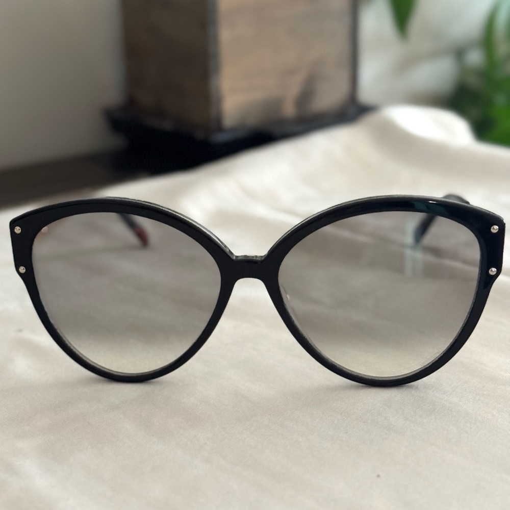 Missoni Black Oversized Sunglasses
